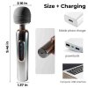 WAND MASSAGERS SHINING METALLIC LUSTER